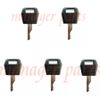 5 Ignition Keys For Case IH International Tractor Skid Steer Digger Excavator