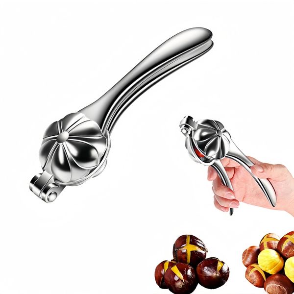 Chestnut Peeler, Aluminum Alloy, Chestnut Cracker, Multi-functional, Chestnut Opener, Multi-purpose, Nutcracker
