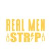 CafePress Electrical Work Real Men Strip W 10" x 3", Bumper Magnet