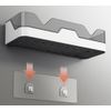 Wall-Mounted Corner Shower Caddy –Adhesive Bathroom Shelf Rack Storage Organizer