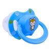 LittleForBig Generation-II Pacifier Printed Set-Blue Fox & Pink Teddy Bear