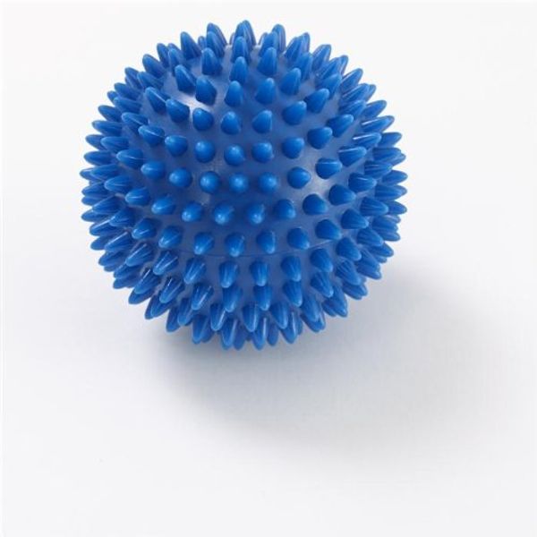 Yogamatters spiky massage ball, Blue - large (9cm)