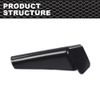 CNNELL RV Rain Gutter Spout Long Version Left and Right Black Gutter Spout 3 1/2" Long 4pcs