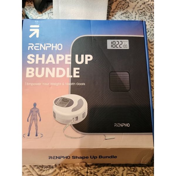 RENPHO Highly Accurate Digital Body Weight Scale, 400 Lb, Digital smart Tape