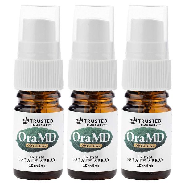 OraMD Original Fresh Breath Spray (3) - Shop For Oral Care Products from OraMD - Tooth Oil with Essential Oils - Toothpaste & Mouthwash Alternative