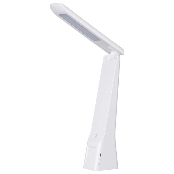 Ohm Denki LED Desk Lamp, USB Powered, DS-LS16USB-W, 06-3721 OHM