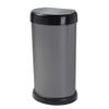 LY Tools GREY/PLATINUM - TOUCH TOP - ITALIAN STYLE - KITCHEN/OFFICE BIN