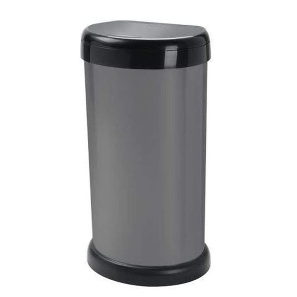 LY Tools GREY/PLATINUM - TOUCH TOP - ITALIAN STYLE - KITCHEN/OFFICE BIN