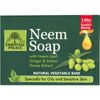 Neem Soap with Ginger & Indian Hemp, For Oily & Sensitive Skin, Vegetable Base