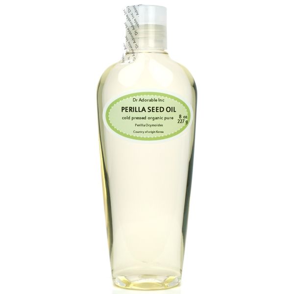 8 OZ PERILLA SEED OIL PURE REFINED COLD PRESSED PURE