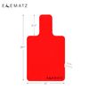 Pilates Reformer Mat (Red)