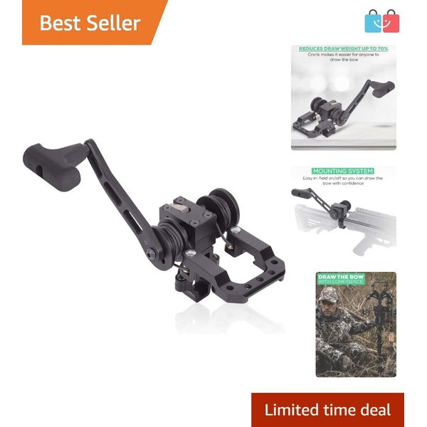 Power Draw Cocking Device for Crossbows - Ambidextrous & Lightweight Design