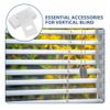 30PCS Curtain Blinds Vertical Blind Repair Accessory for Replacement Home Window