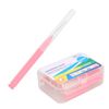 ANGGREK 60pcs / Box Interdental Brush Tooth Cleaning Tool Dental Teeth Cleaner Toothpick (Pink)