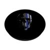 Thin Blue Line Skull Thin Blue Line Skull Distressed PopSockets Swappable PopGrip