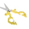 10 1/4" Gold Bodice Medieval Scissors Dagger