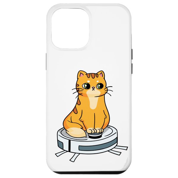 iPhone 14 Pro Max Robot Vacuum Cleaner Cat Kitten Robot Vacuum Cleaner Robot Case
