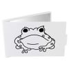 Azeeda 'Grumpy Toad' Compact/Travel/Pocket Makeup Mirror (CM00010269)