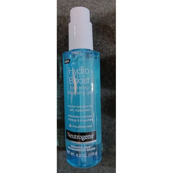 Neutrogena Hydro Boost Hydrating Gel Cleanser, 6 Ounce (J13)