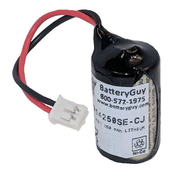 BatteryGuy NJ501-1400 CPU Unit Replacement 3.0V 850mAh Lithium Battery Brand Equivalent