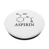 Aspirin Formula Shaped PopSockets with Interchangeable PopGrip