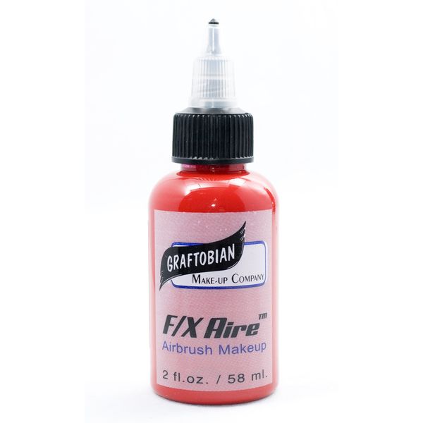 Graftobian F/X Aire Airbrush Make-Up - Red 2oz