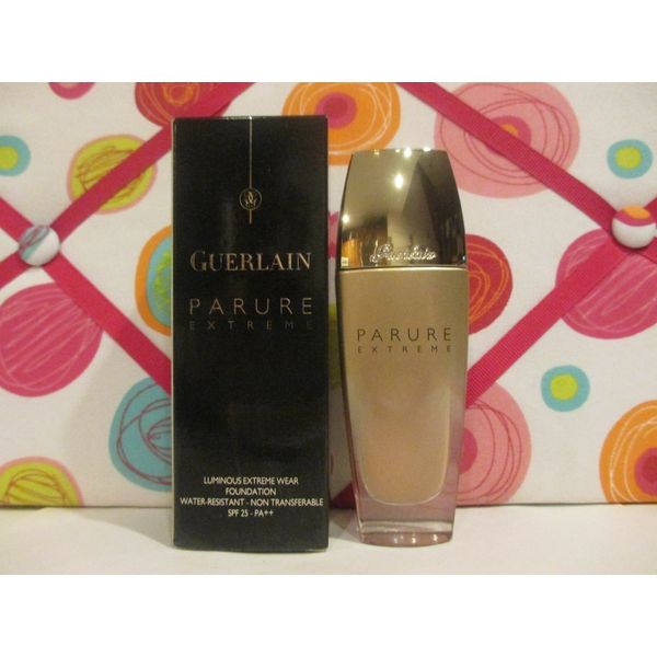 GUERLAIN ~ PARURE EXTREME LUMINOUS WEAR FOUNDATION ~ # 05 ~ 1 OZ BOXED