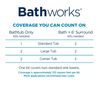 Bathworks Bathtub Refinishing Kit: Essentials Kit & Ez Etch Kit (Almond)
