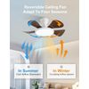 Ceiling Fans with Lights, 30 Inch Low Profile Ceiling Fan with Light and Remote,