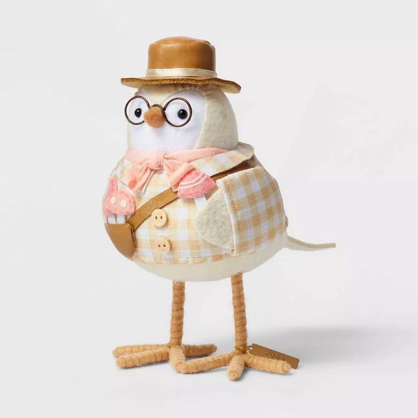 Target Easter Fabric Bird Figurine Decor TRUFFLE Botanist Spritz 2024