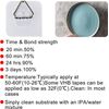 AccEncyc Wall Hangers 20 Pack - Vertical Plate Holders, Adhesive Clear 