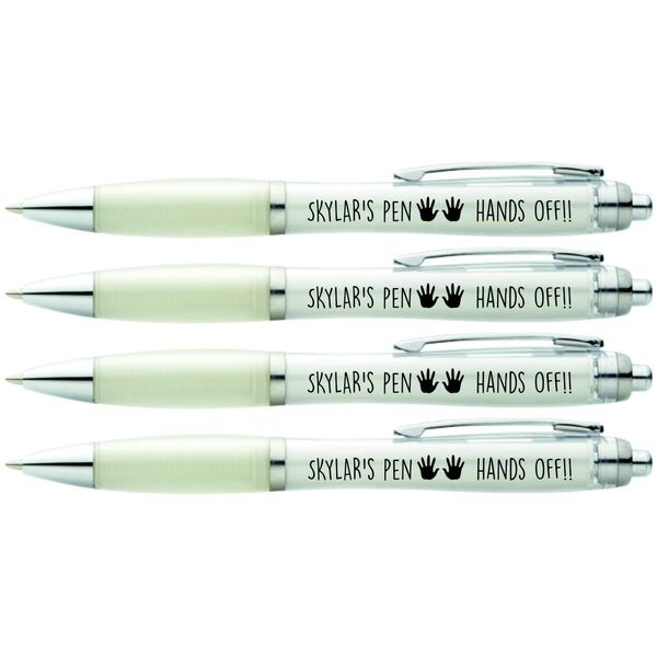 Hands Off SKYLAR'S PEN, 4 X PRINTED PENS FOR SKYLAR