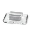 Abbott Collection Simple Rectangle Soap Dish - Glass (5" L)