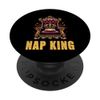 Nap King Crown Throne Royalty Relaxation PopSockets Adhesive PopGrip