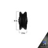 4" Cast Iron V Groove Wheel | 1 Piece