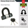 Sterling 100D 10mm Heavy Duty U Lock, 97x99.1x37mm
