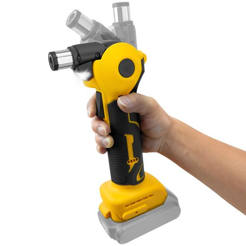 Cordless Palm Nailer for dewalt 20V, Auto Hammer with Magnetic Head,0-90° Adjustable Auto Hammer for One-Handed Use,B0DT3VZBQJ, for Framing & Joist Hangers(No Battery)