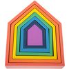 TickiT 73542 Rainbow Wooden Architect Houses