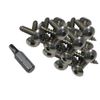 DOCK EDGE Stainless Steel Profile Fasteners (100-Piece), Brown