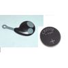 Cobra 7777 Replacement Car Alarm Remote Fob Key Case shell + Free Battery