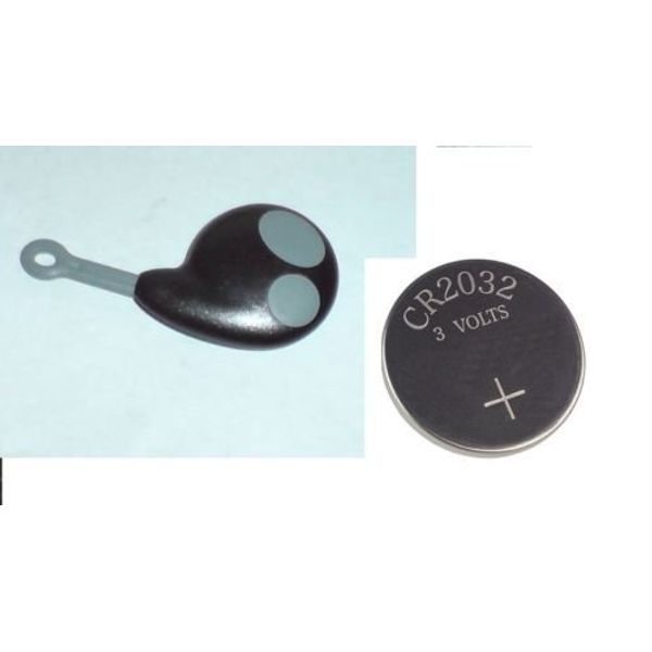 Cobra 7777 Replacement Car Alarm Remote Fob Key Case shell + Free Battery