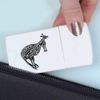 'Aboriginal Kangaroo' Pill Box with Tablet Splitter (PI00029410)