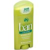Ban Anti-Perspirant Deodorant Invisible Solid Unscented 2.60 oz ( Pack of 4)