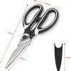 SZHLUX 2-Pack Kitchen Scissors Heavy Duty, Premium Sharp Shears for... 