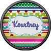 Personalized Ribbons Cabinet Knob (Black)