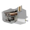 Audio Technica AT-VM95C/H Headshell/Dual Moving Magnet Cartridge Kit (Black/Blue)