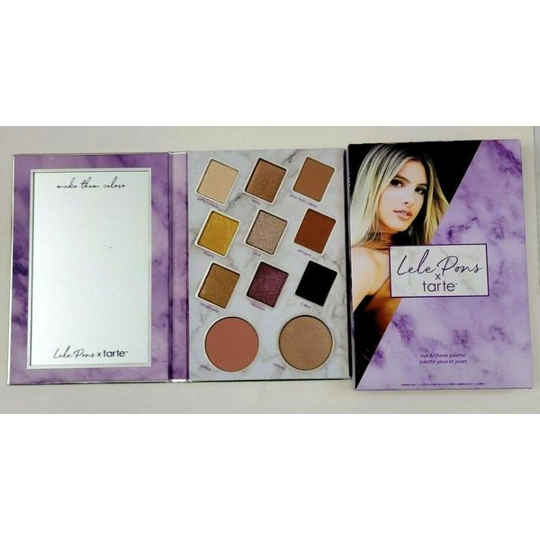 TARTE LeLe Pons X tarte Eye & Cheek Palette (Eyeshadow/Blush/Highlighter) NEW