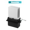 X AUTOHAUX HVAC Car Blower Motor Control Module Resistor 6441.L2
