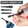 Xspeedonline New Replacement for DeWalt 3pc Socket Adapter Set, includes for DW2541IR, DW2542IR, DW2547IR