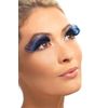 Fever Eyelashes With Glue Costume, Blue/Black, One Size